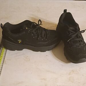 Skechers Black Athletic Shoes with Durable Design
